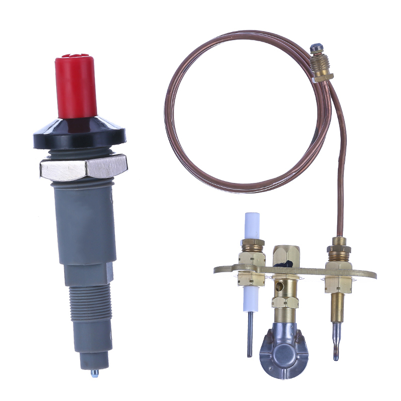 Đầu đốt gas Bộ đốt bằng gốm Lò sưởi điện cực tia lửa LPG / NG SPARK GAP 3-5MM SI-102